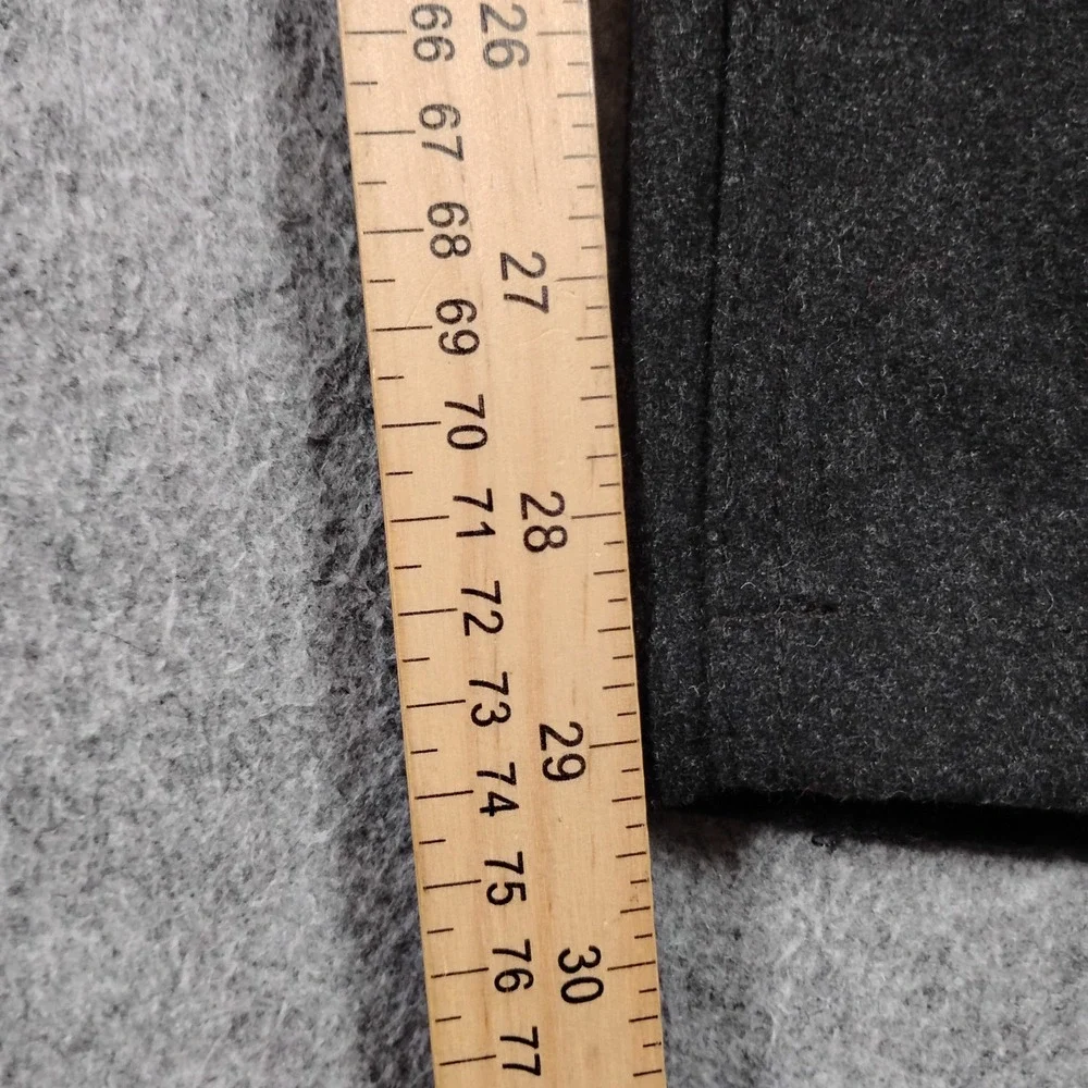 Gramicci Men's Charcoal Grey Wool Blend Adjustable Webbed Belted Pants Size M